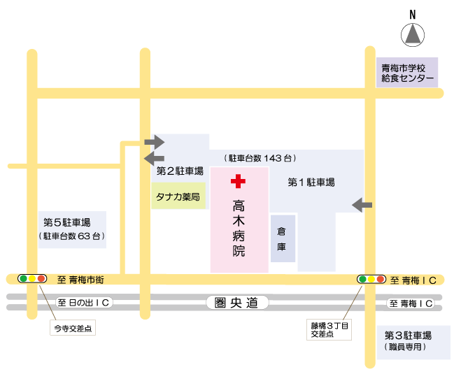 駐車場案内図